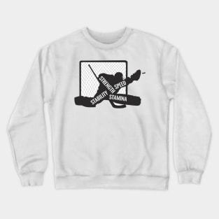 Ice hockey goalie Crewneck Sweatshirt